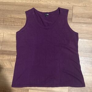 East 5th Woman’s Sleeveless Sweater Vest Purple Size 1X